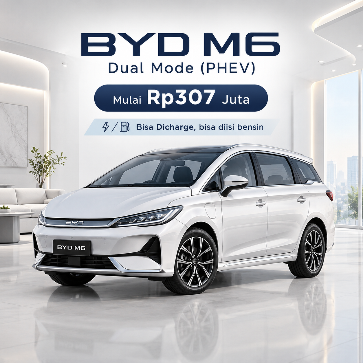 BYD M6 Dual Mode DM Hybrid PHEV
